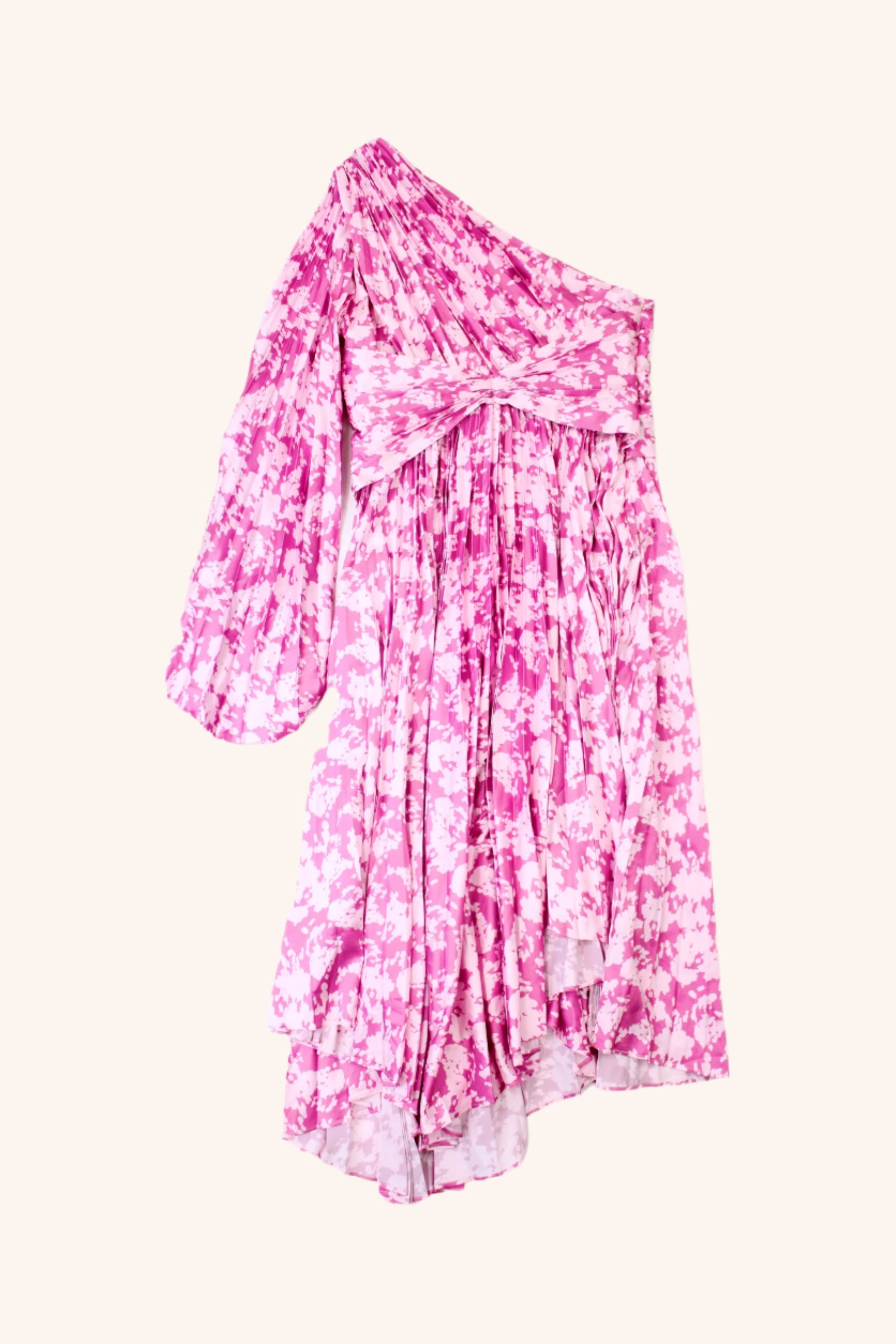 Acler - One Shoulder Pleat Dress