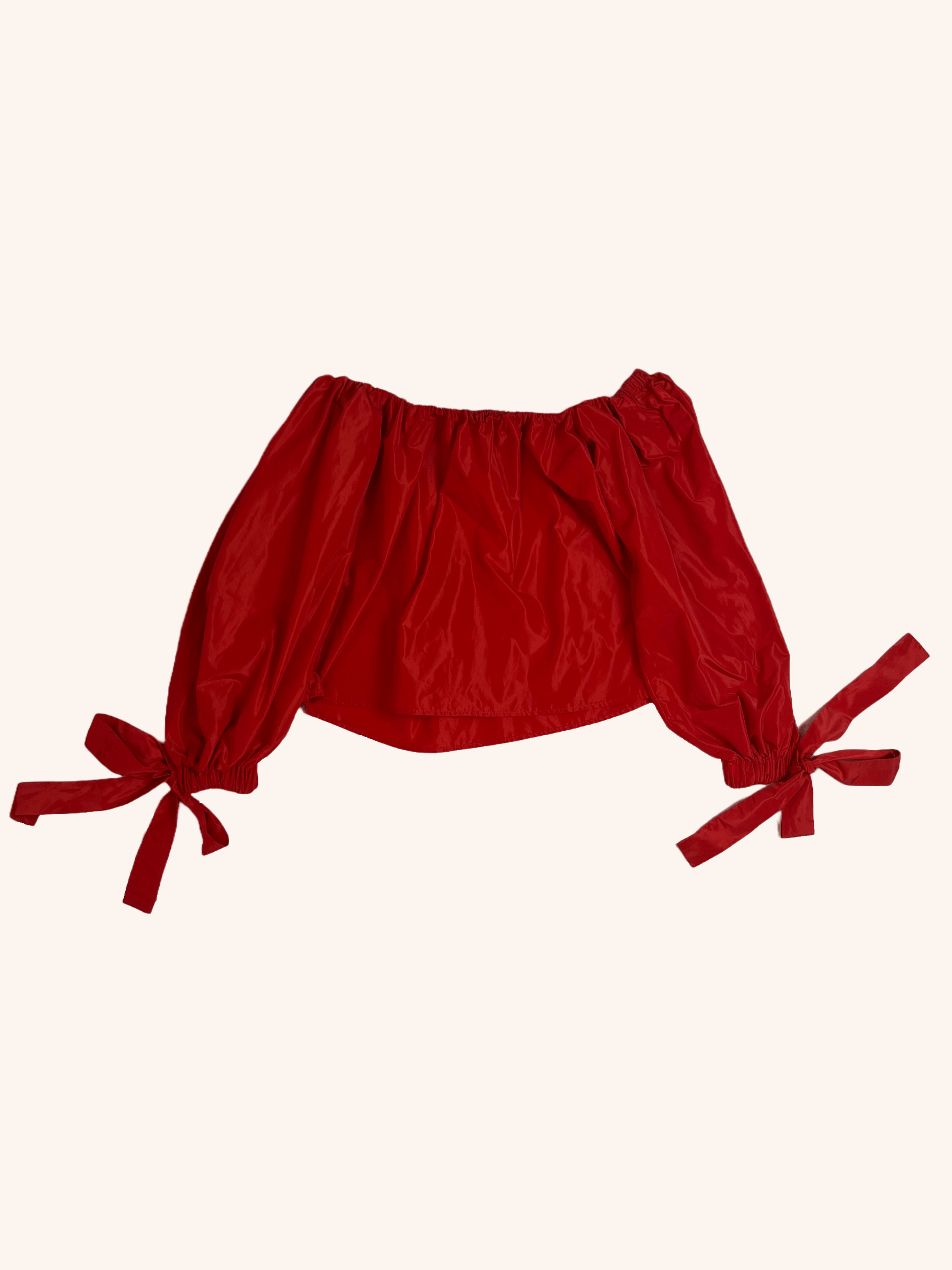 Staud - Nylon Off The Shoulder Top