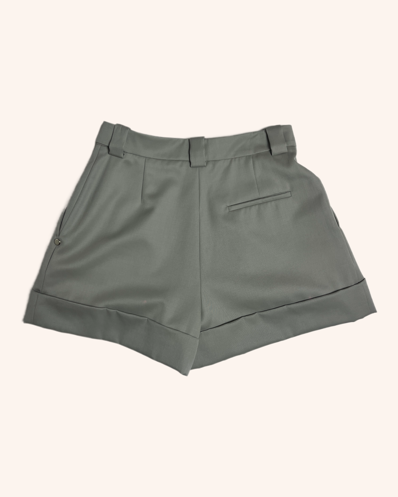 Attire - Wool Pleat Shorts