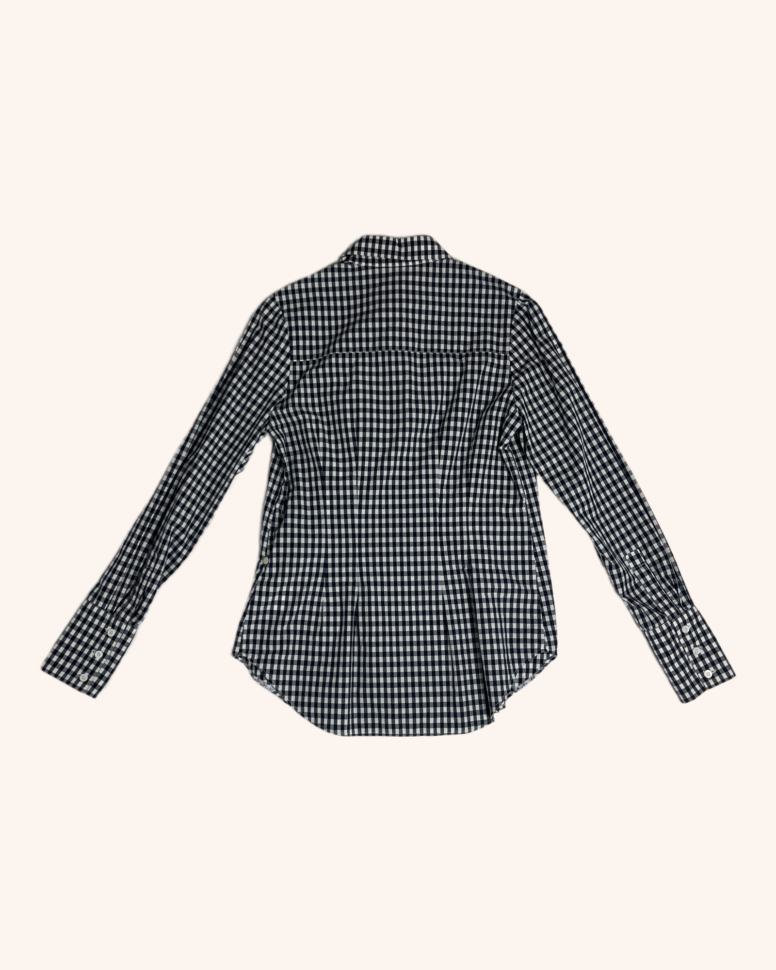 Wynn Hamlyn - Gingham Lace Detail Shirt