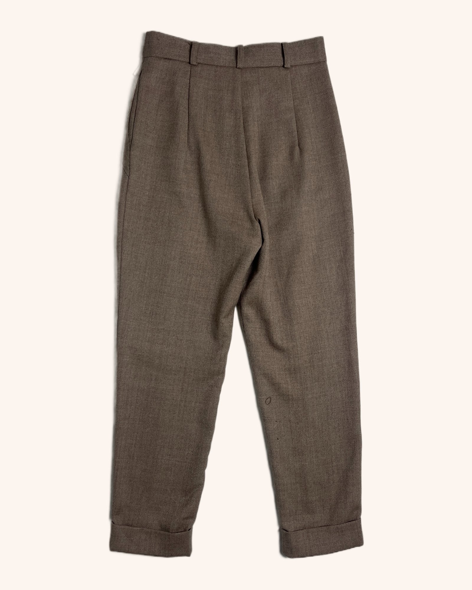 Ingrid Starnes - Wool Tapered Trousers