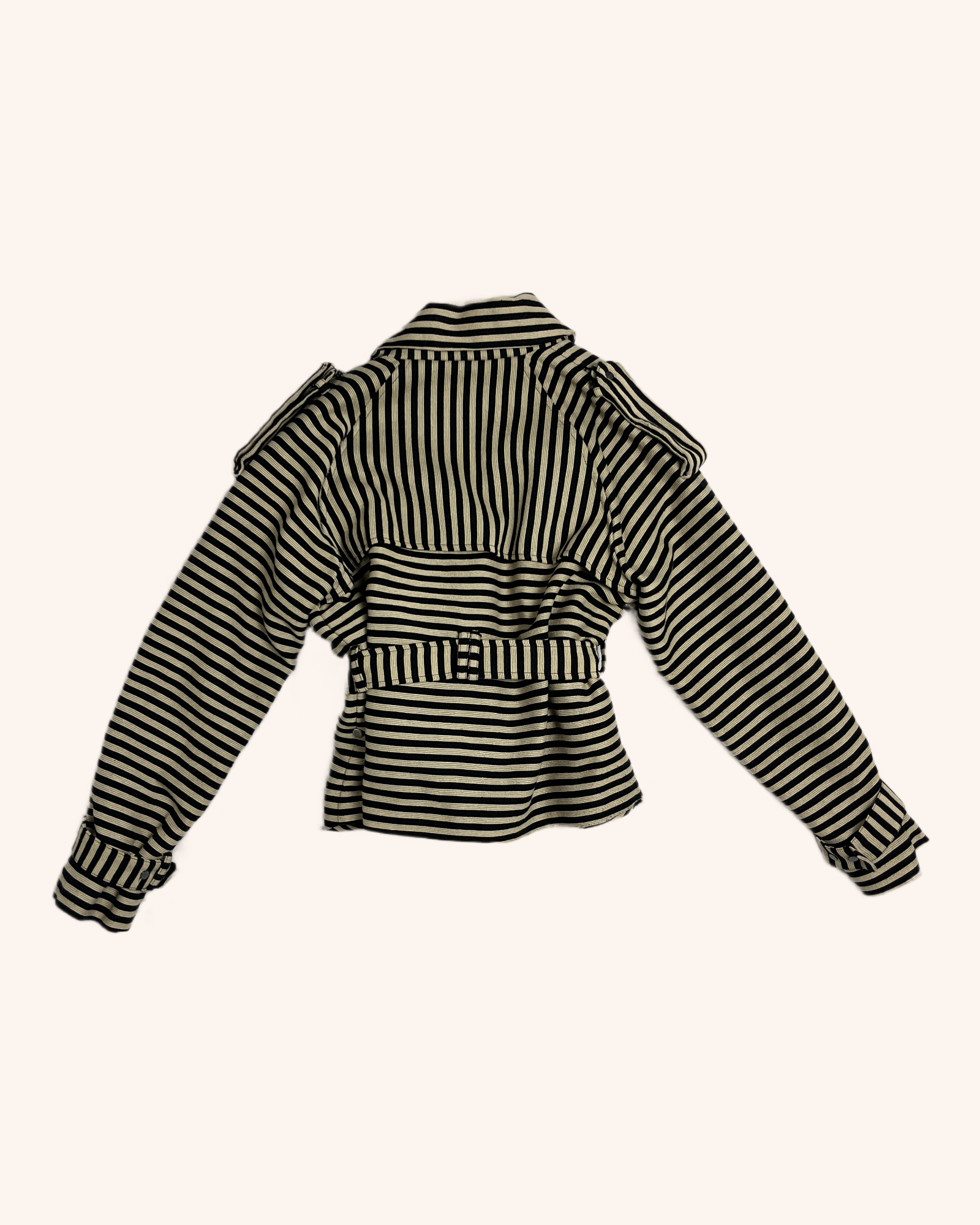 Camilla And Marc - Striped Tie Up Jacket
