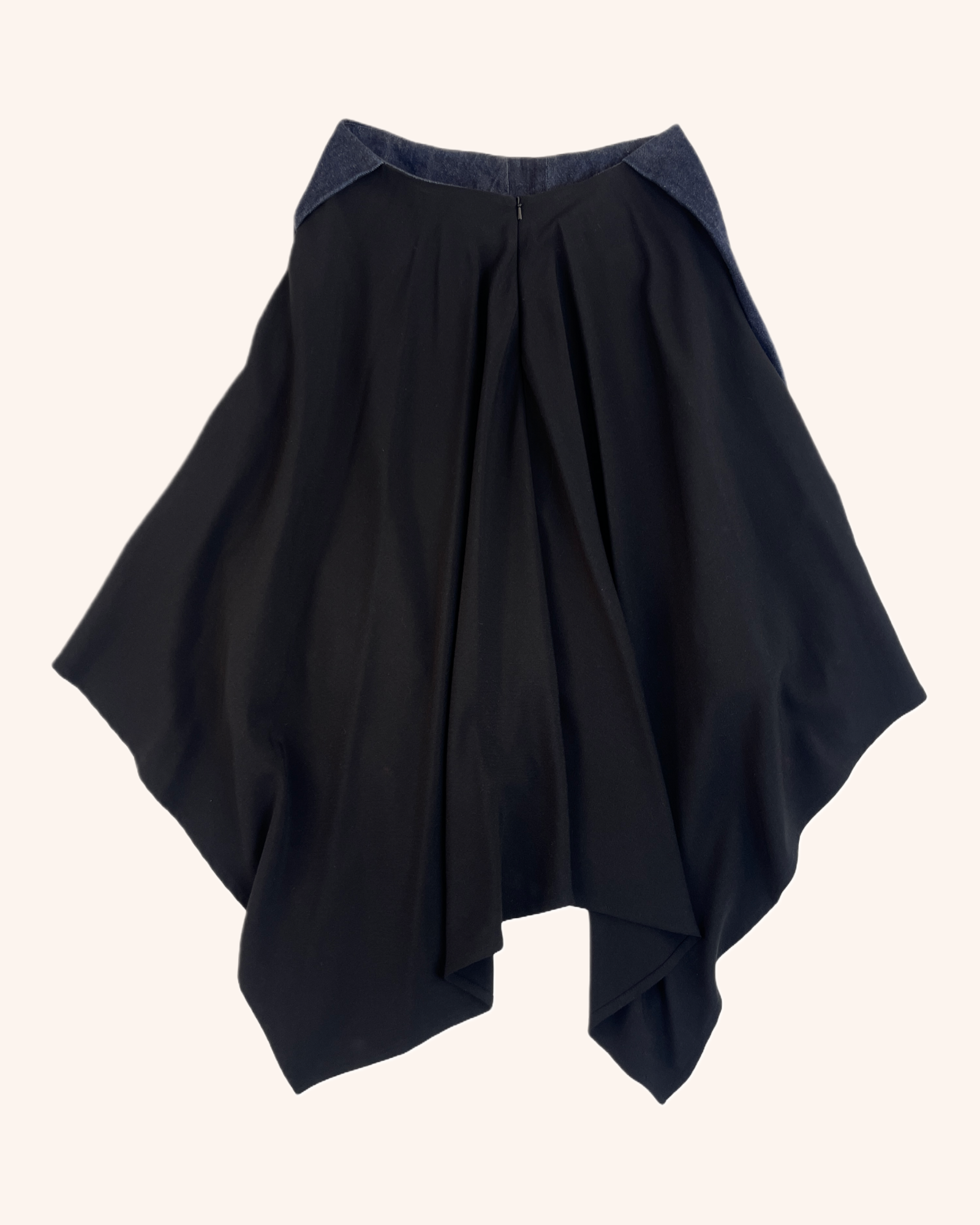 Mihara Yasuhiro - Contrast Fabric Skirt