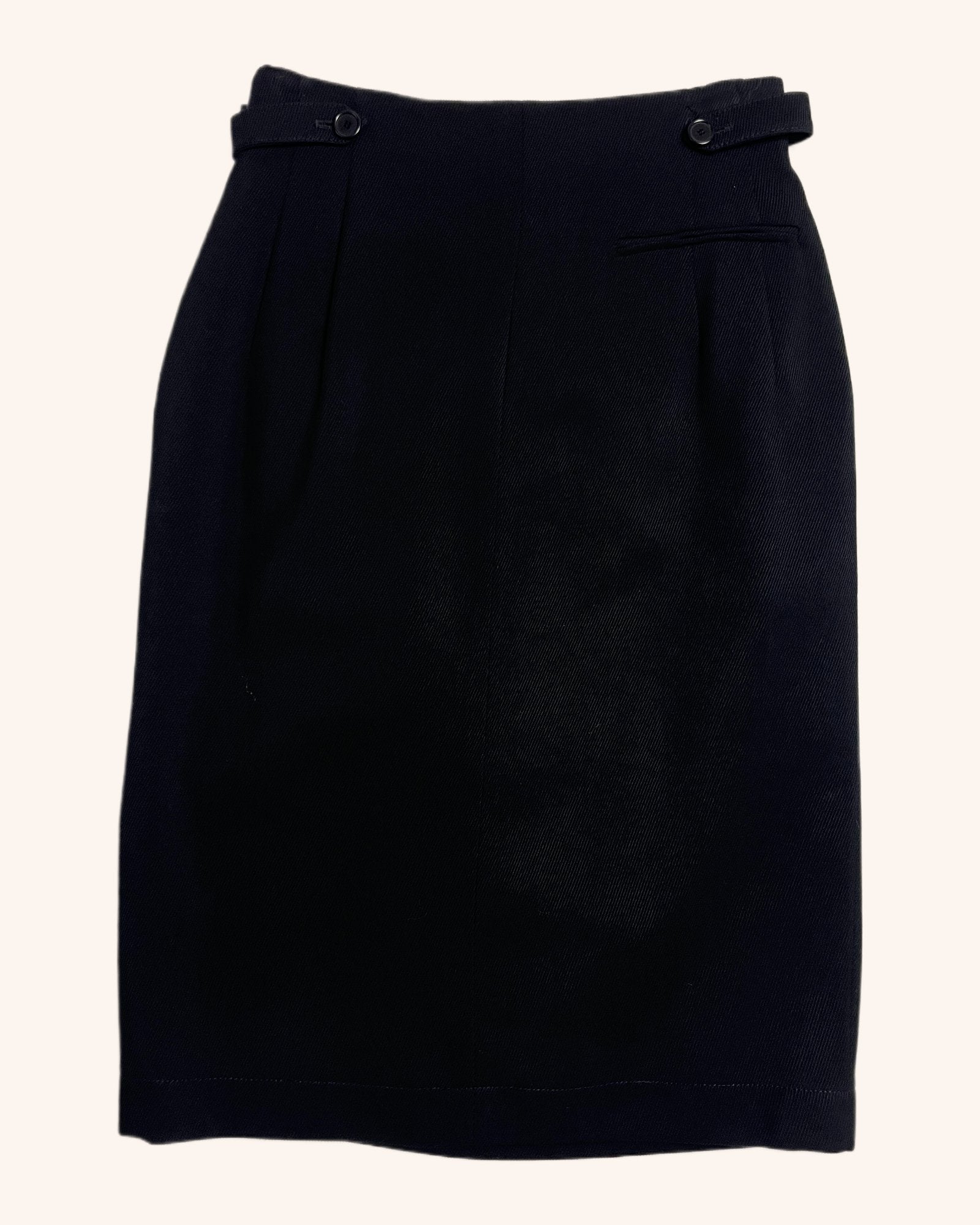 Akris - Button Detail Midi Skirt