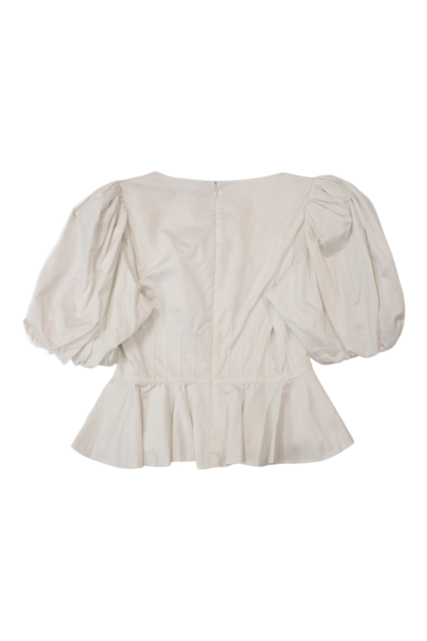 Hunter Bell - Cotton Peplum Top