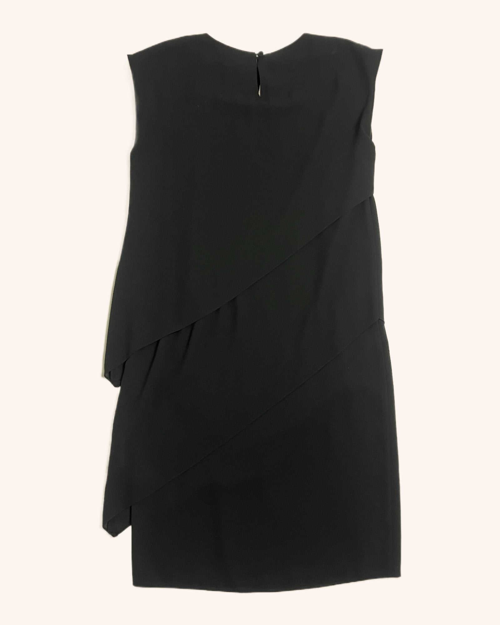 Pierre Cardin - Asymmetric Layered Midi Dress