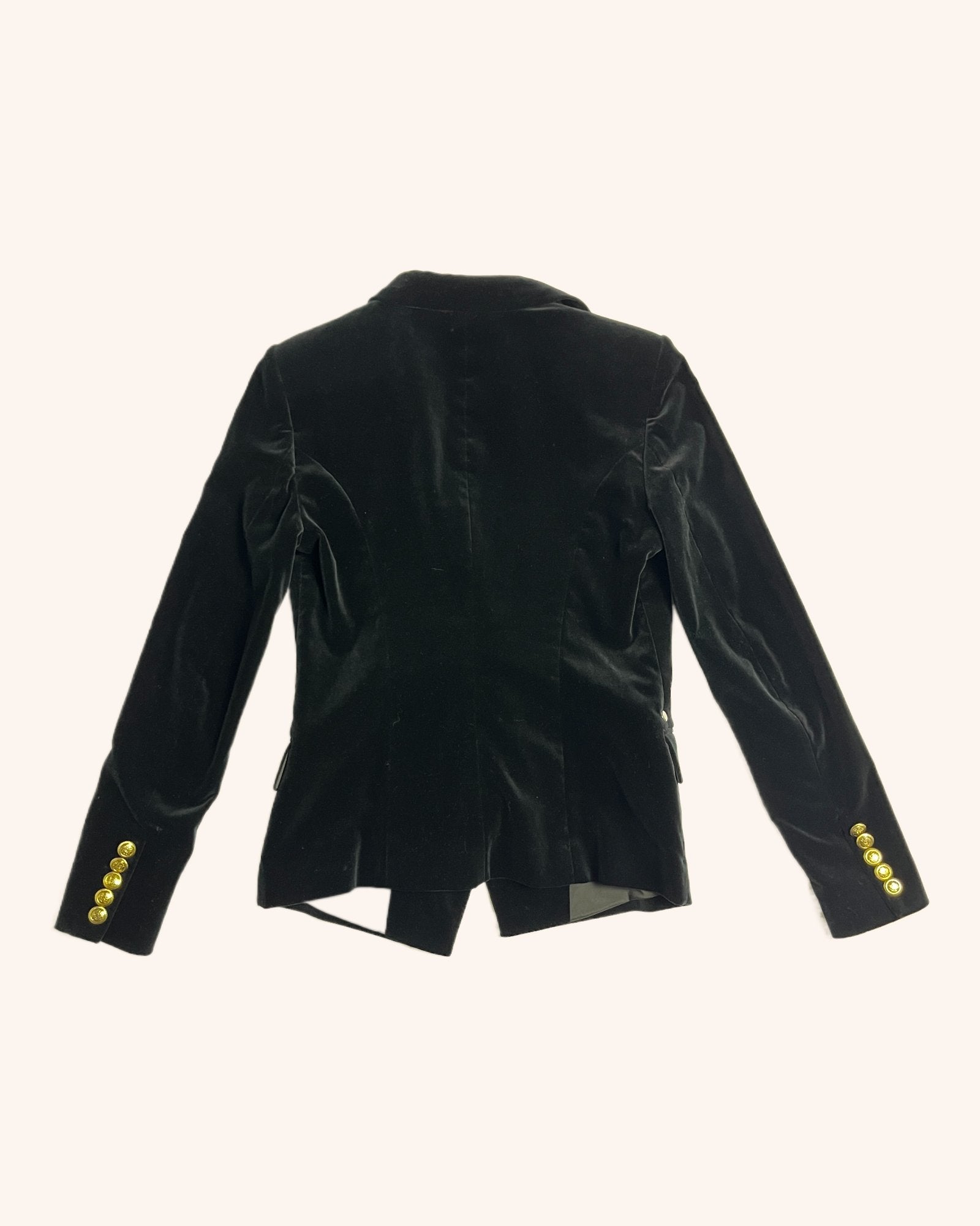 Hunky Dory - Velvety Double Breasted Blazer