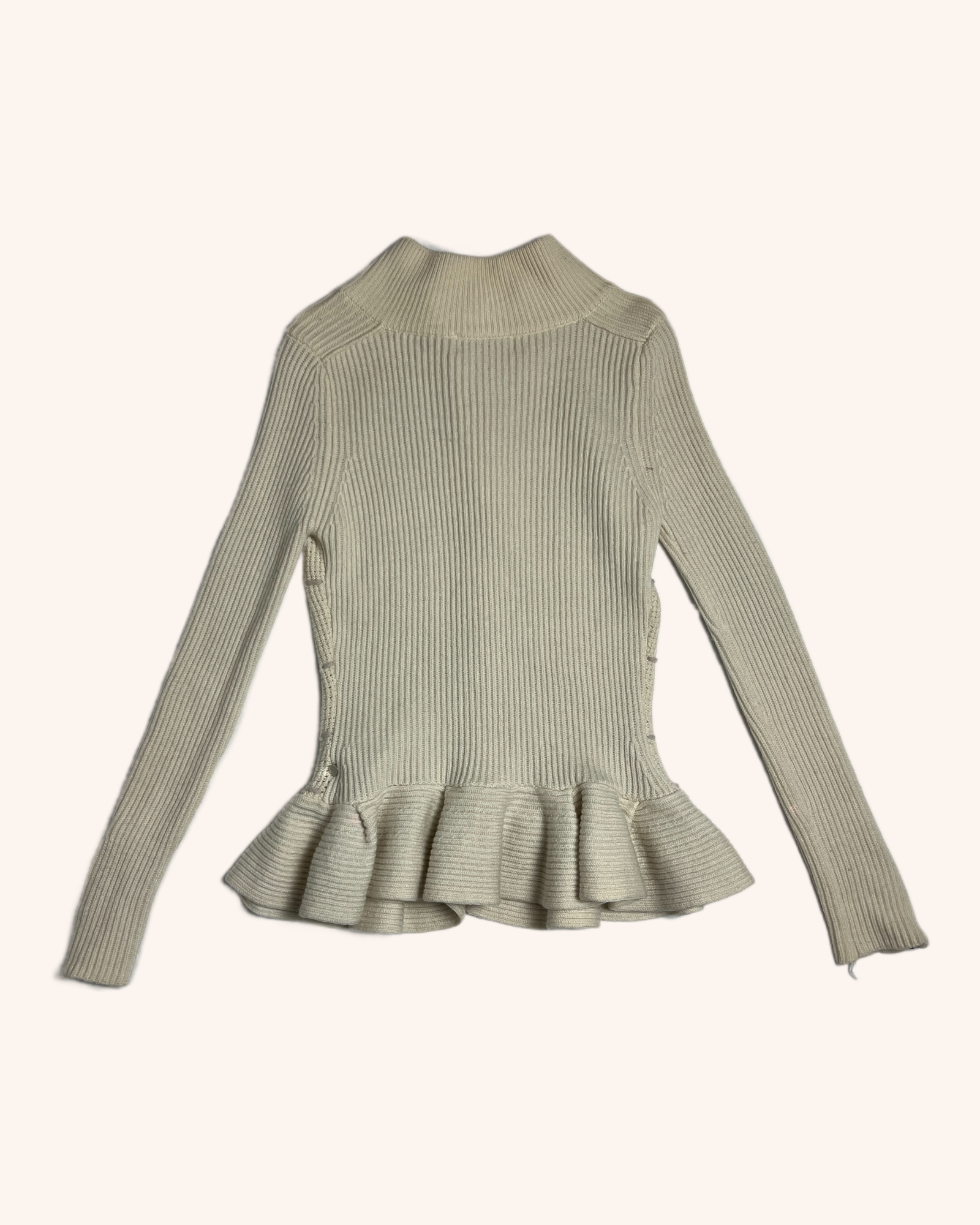 Alannah Hill - Wool Ruffle Hem Jacket