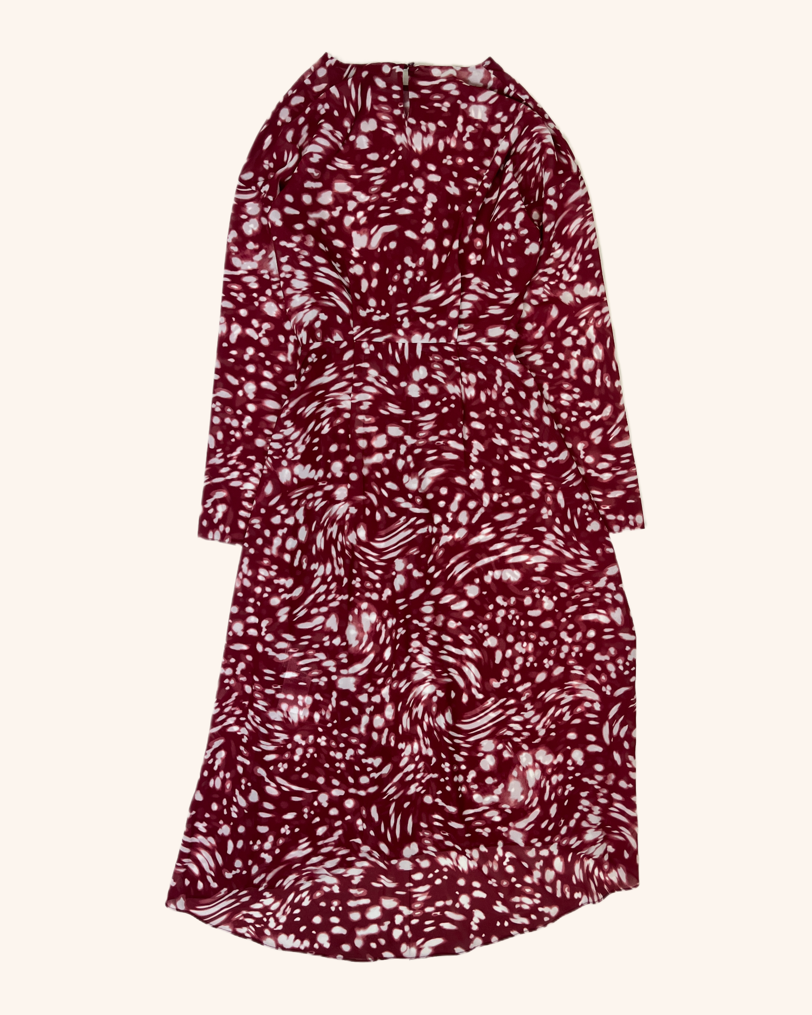 Maje - Abstract Pattern Midi Dress