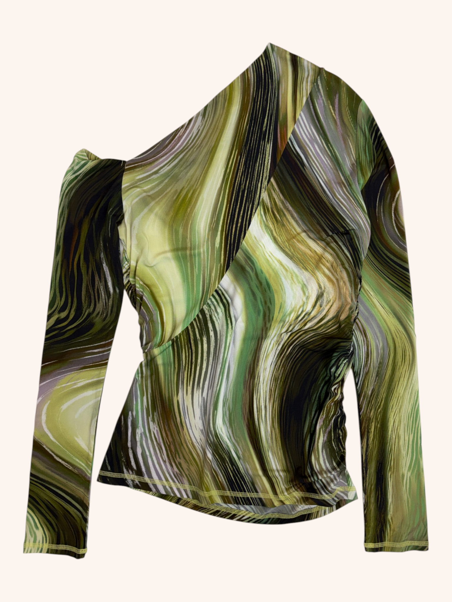 Sass & Bide - Asymmetric Swirl Design Top
