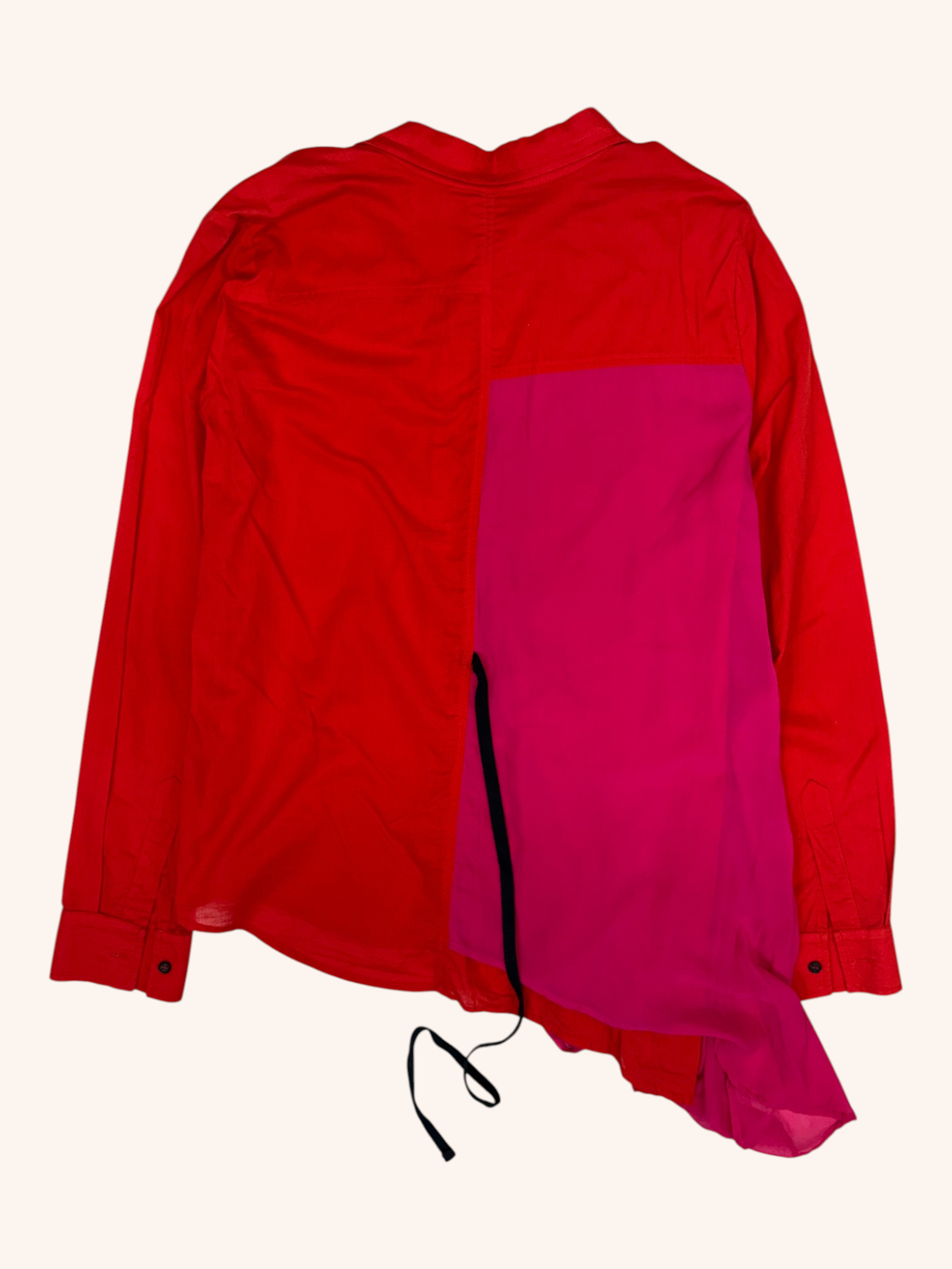 Company Of Strangers - Two Tone Asymmetric Shirt