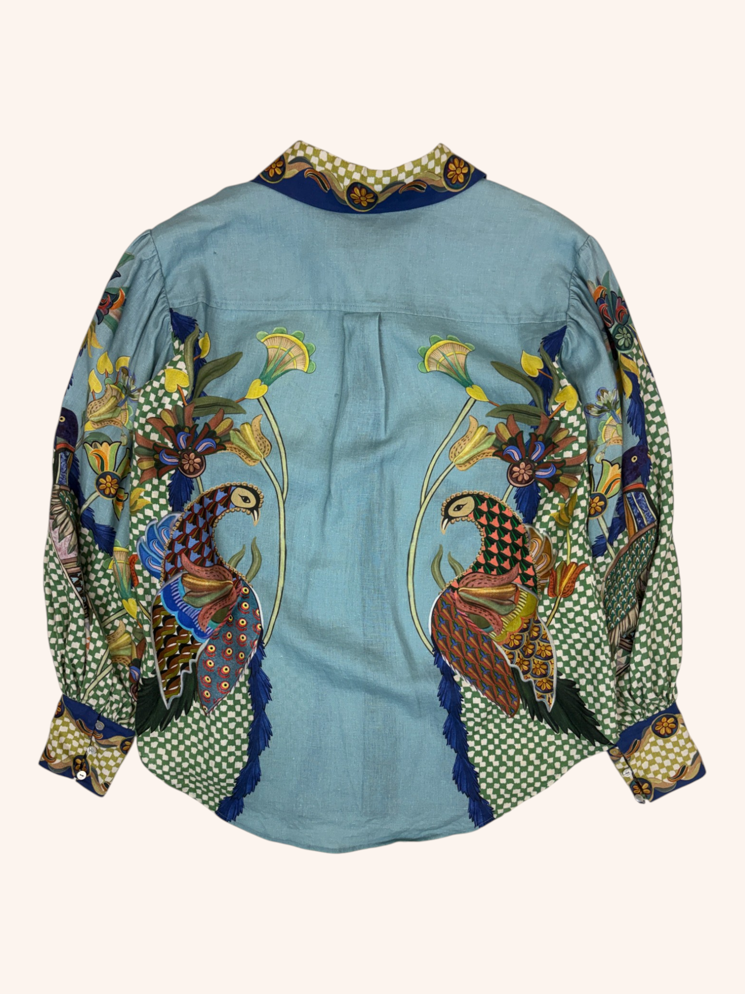 Alemais - Ornate Bird Print Shirt