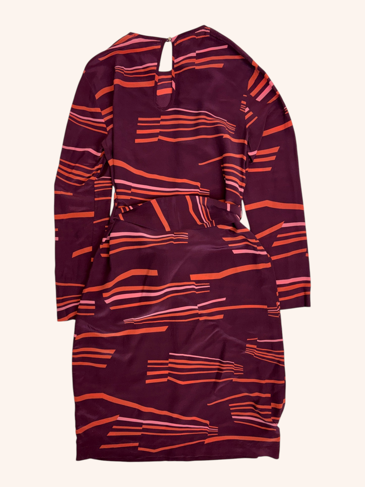 Kate Sylvester - Graphic Tie Waist Dress