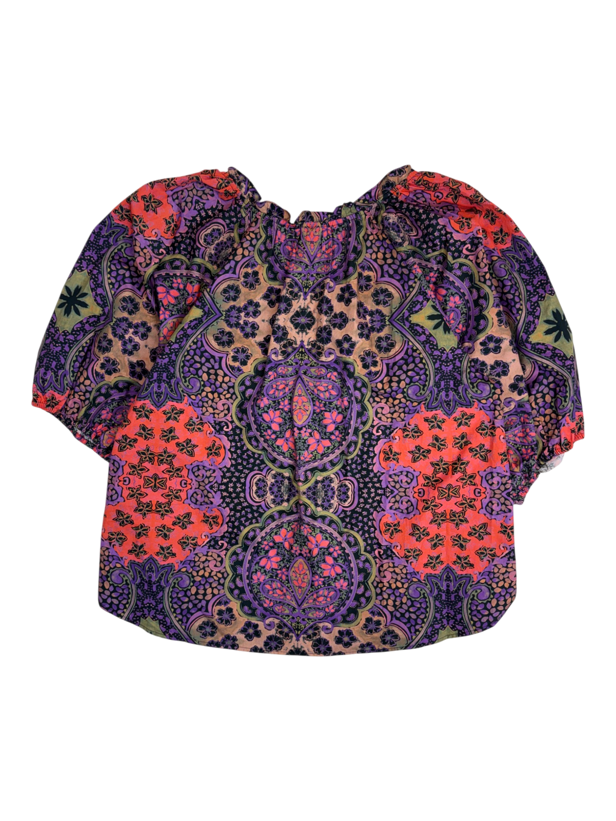 Xirena - Abstract Puff Sleeve Top