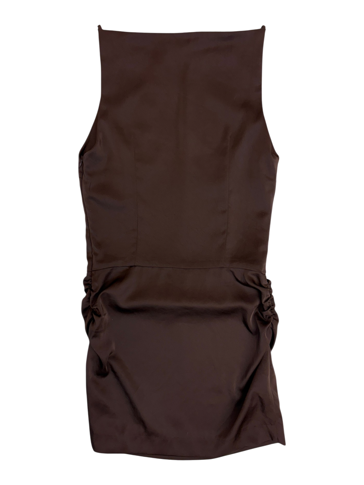 Bec + Bridge - High Neck Ruched Mini Dress