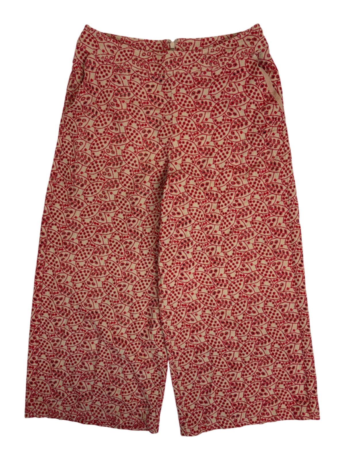 The Wolf Gang - Embroidered Cropped Pants