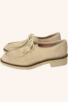 Paula Ryan - Suede Laced Loafers