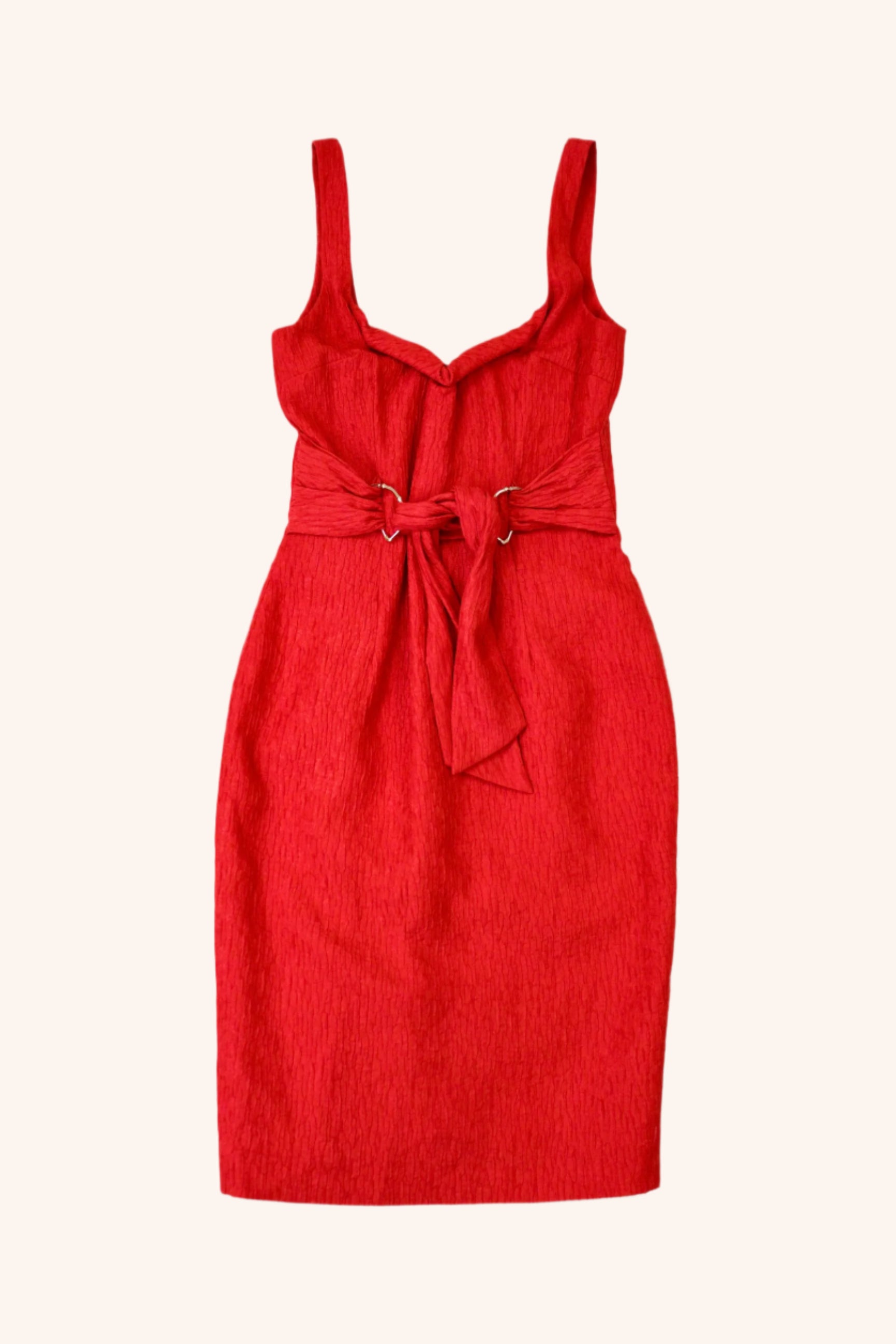 REBECCA VALLANCE - Crinkle Mini Dress
