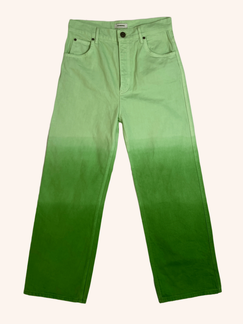 Sandro - Ombre Straight Leg Pants