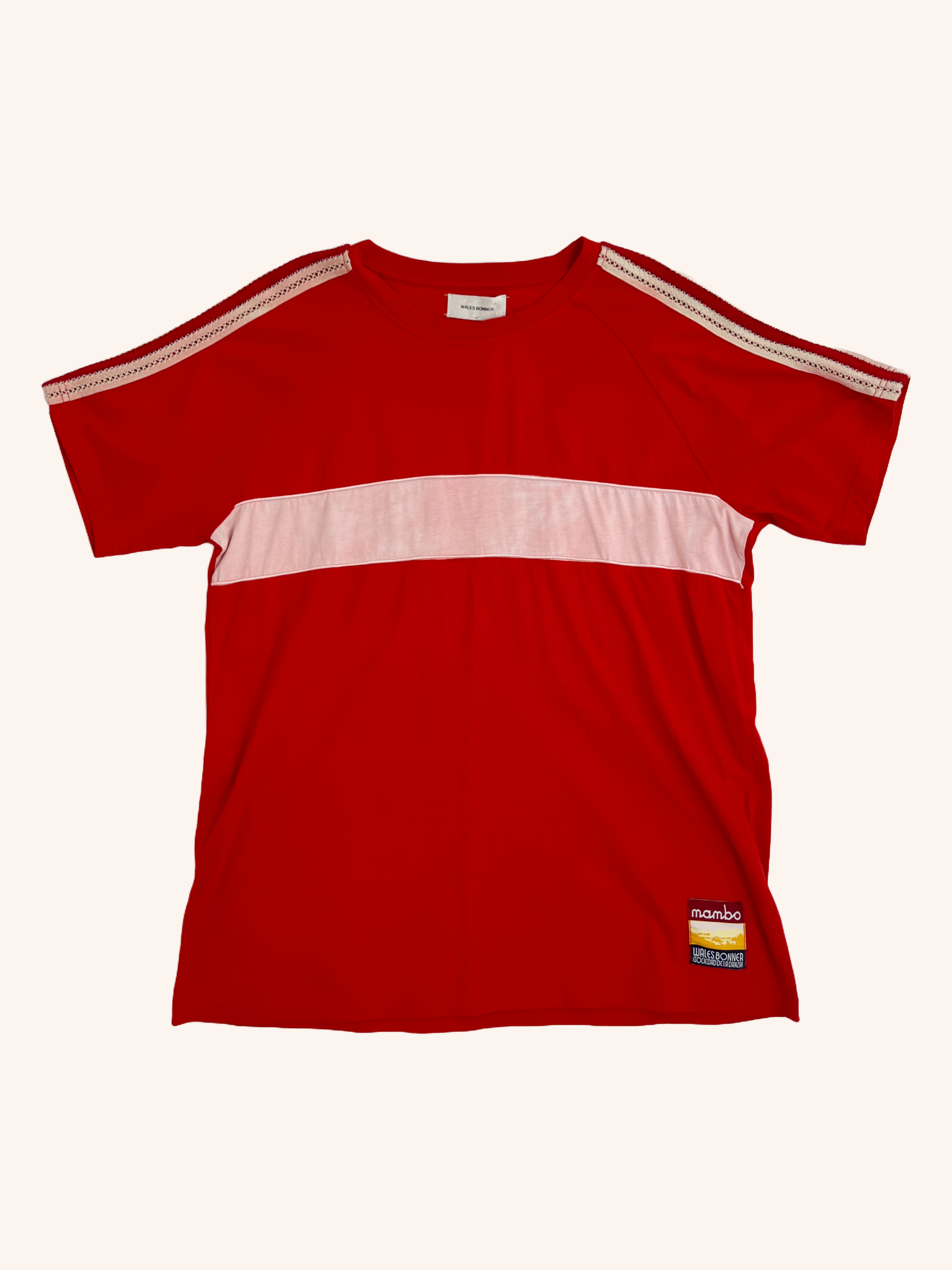 Wales Bonner - Stripe Detail T-Shirt