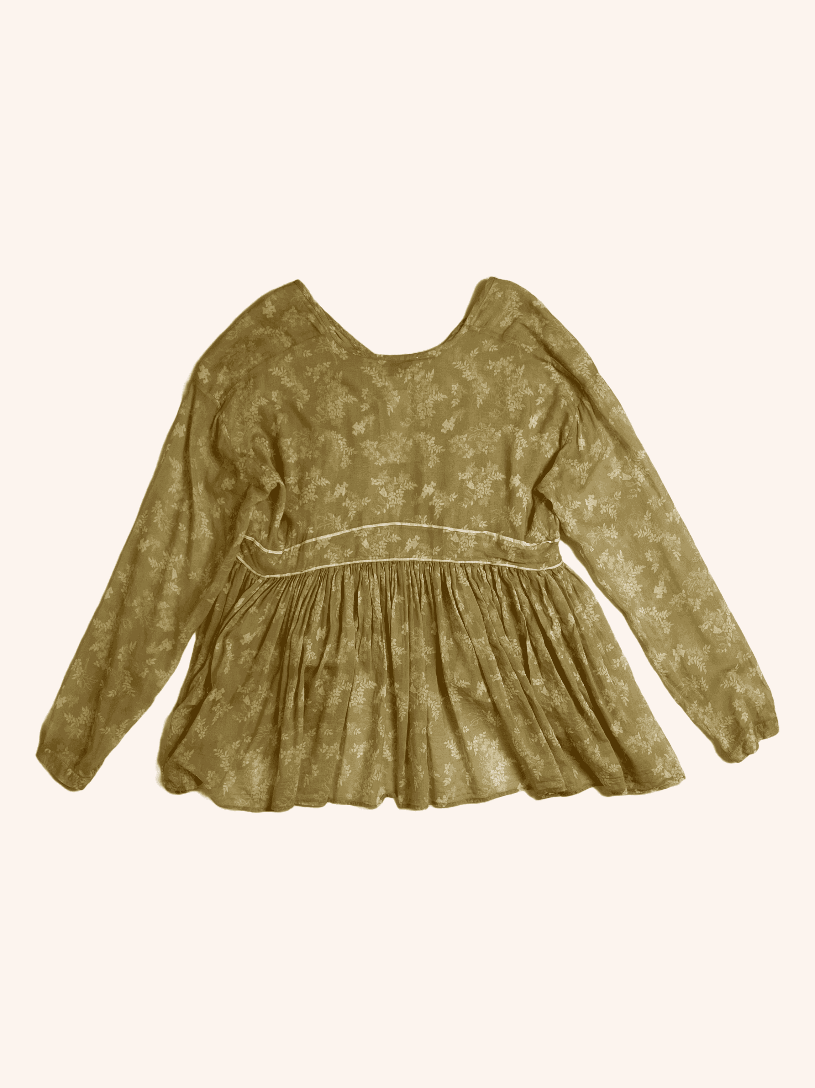 Forte Forte - Long Sleeve Floral Top