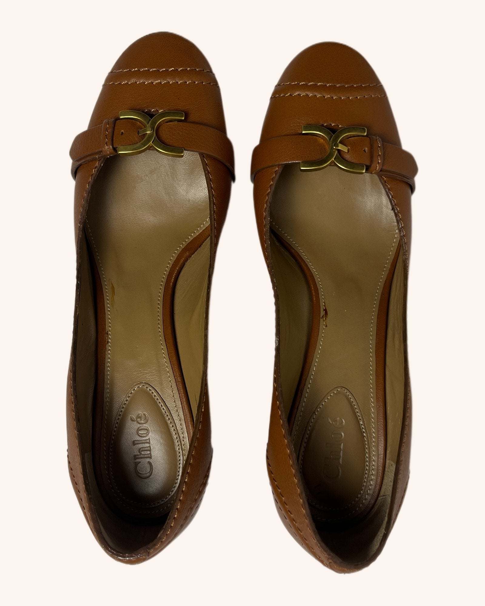 Chloe - Buckle Wedge Heel