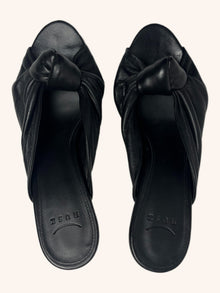 Husk - Leather Knot Strap Heel