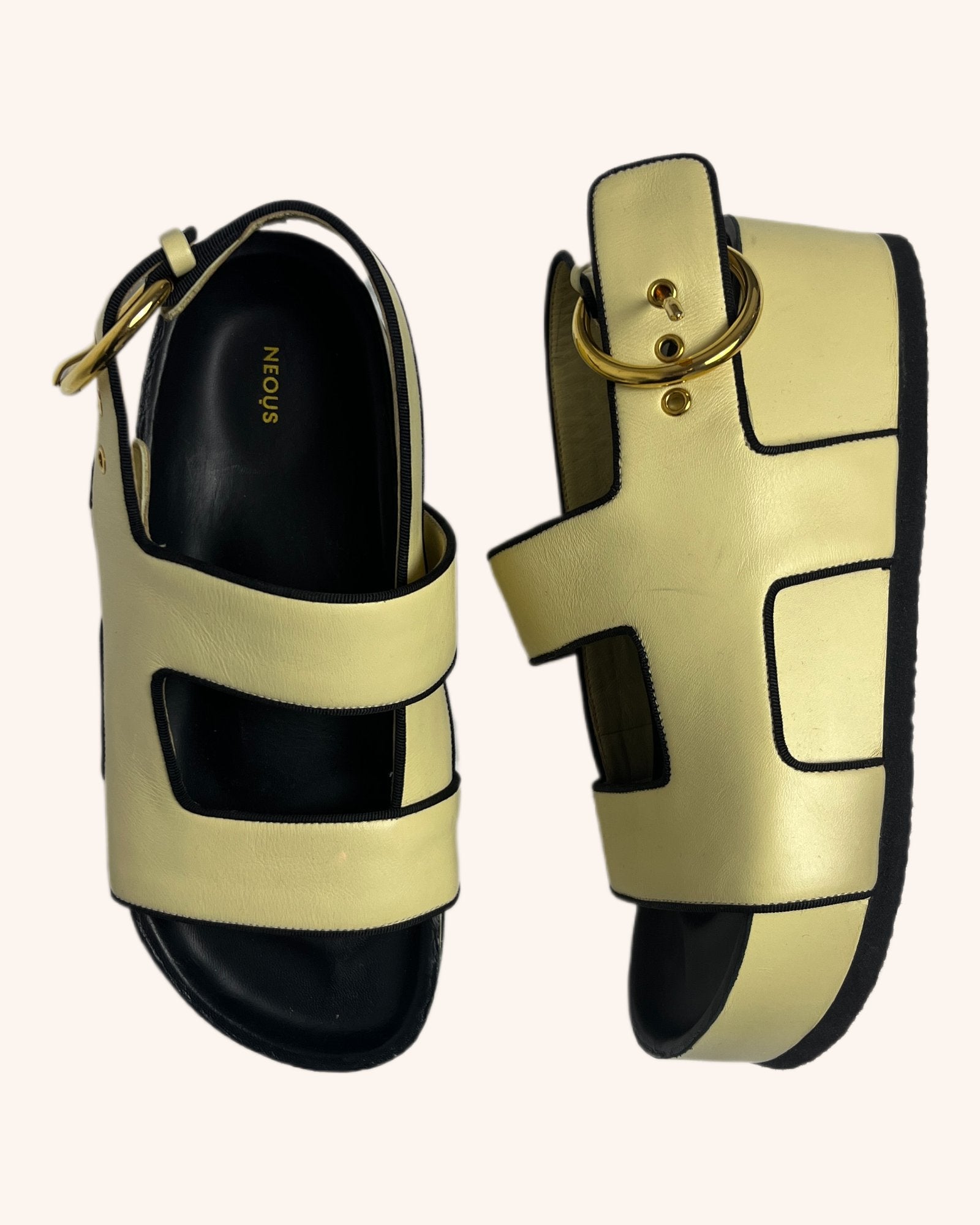 Neous - Leather Platform Sandals