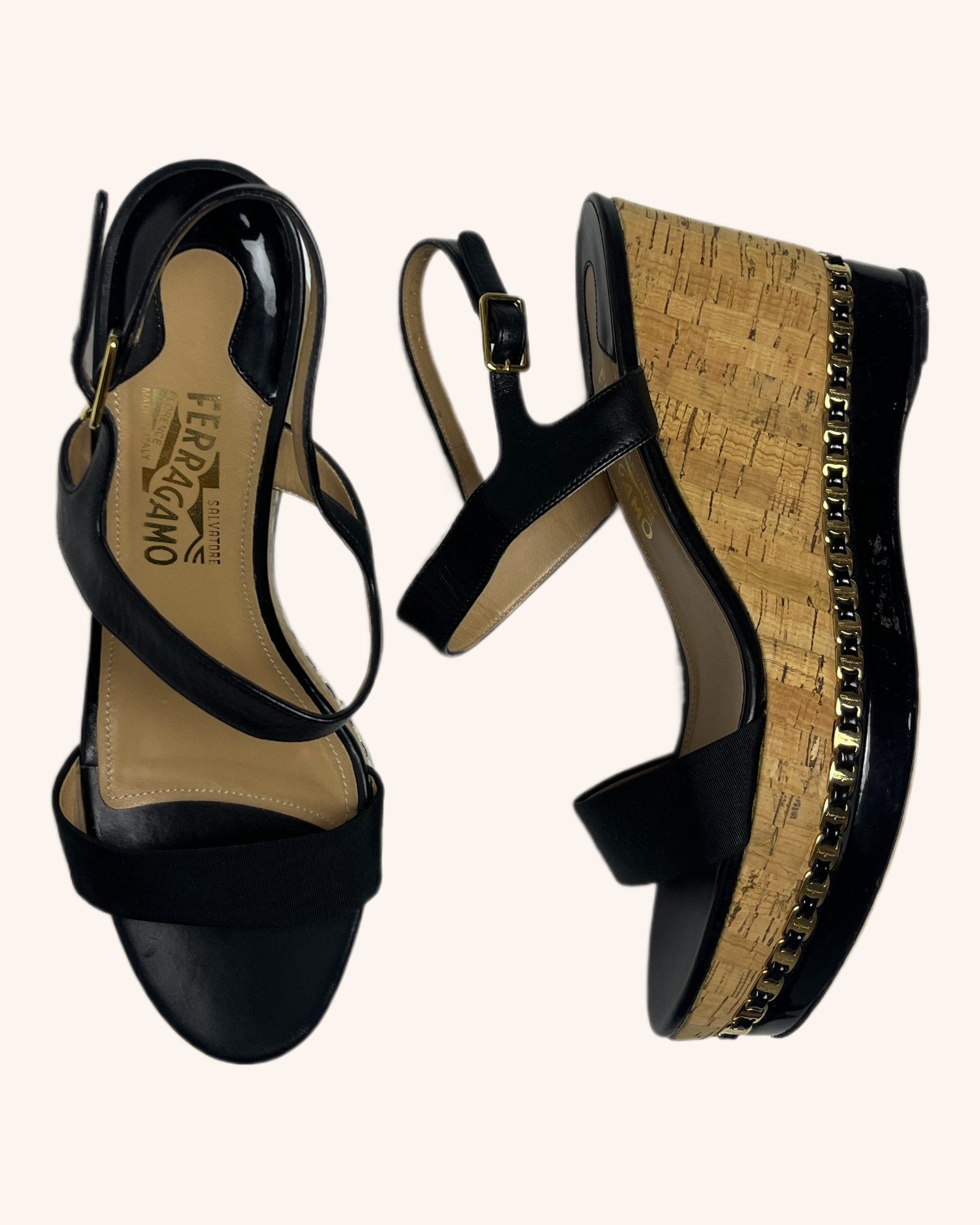 Ferragamo - Wedge Platform Heels