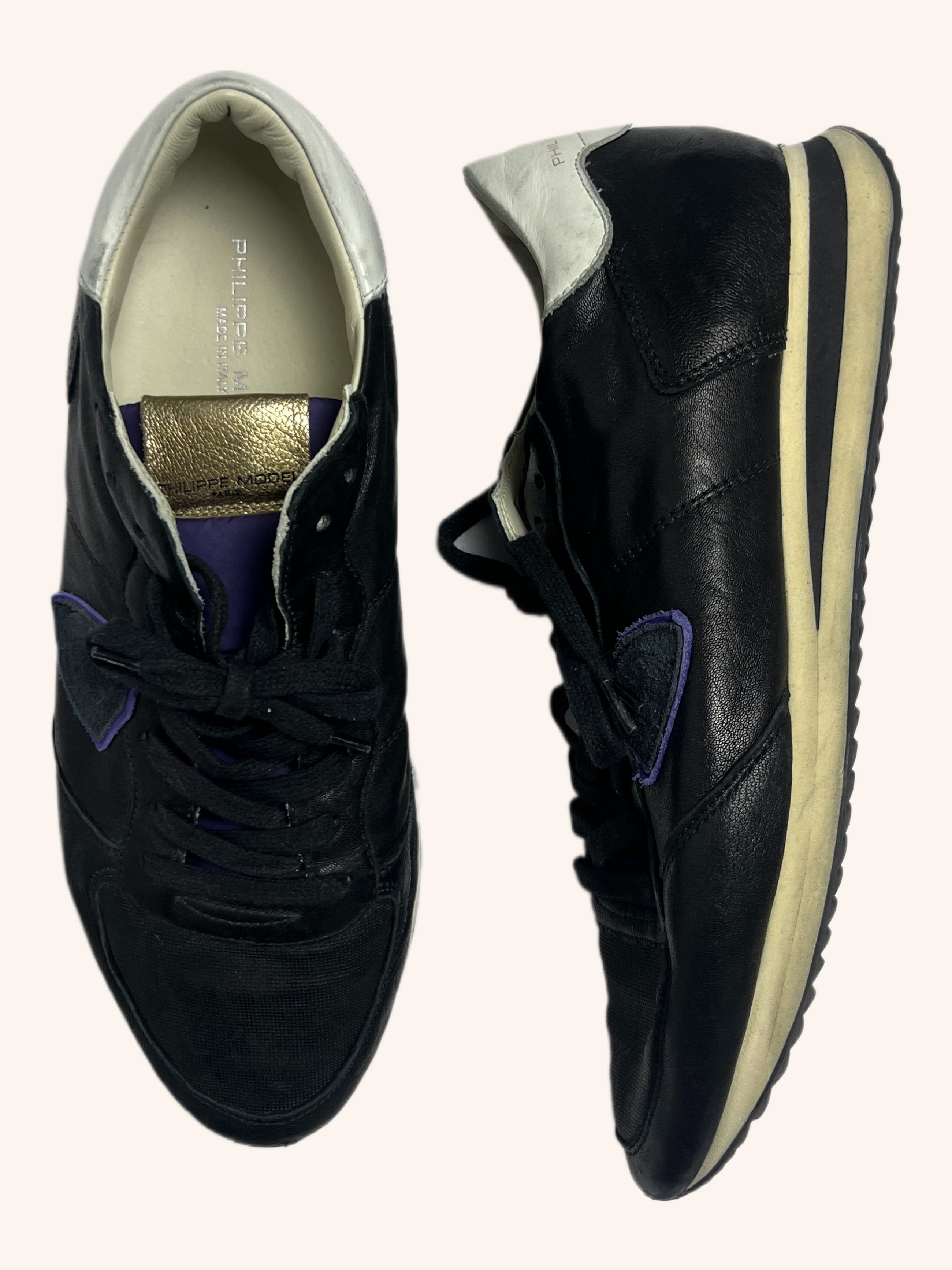 Philippe Model - Worn-Look Sneakers