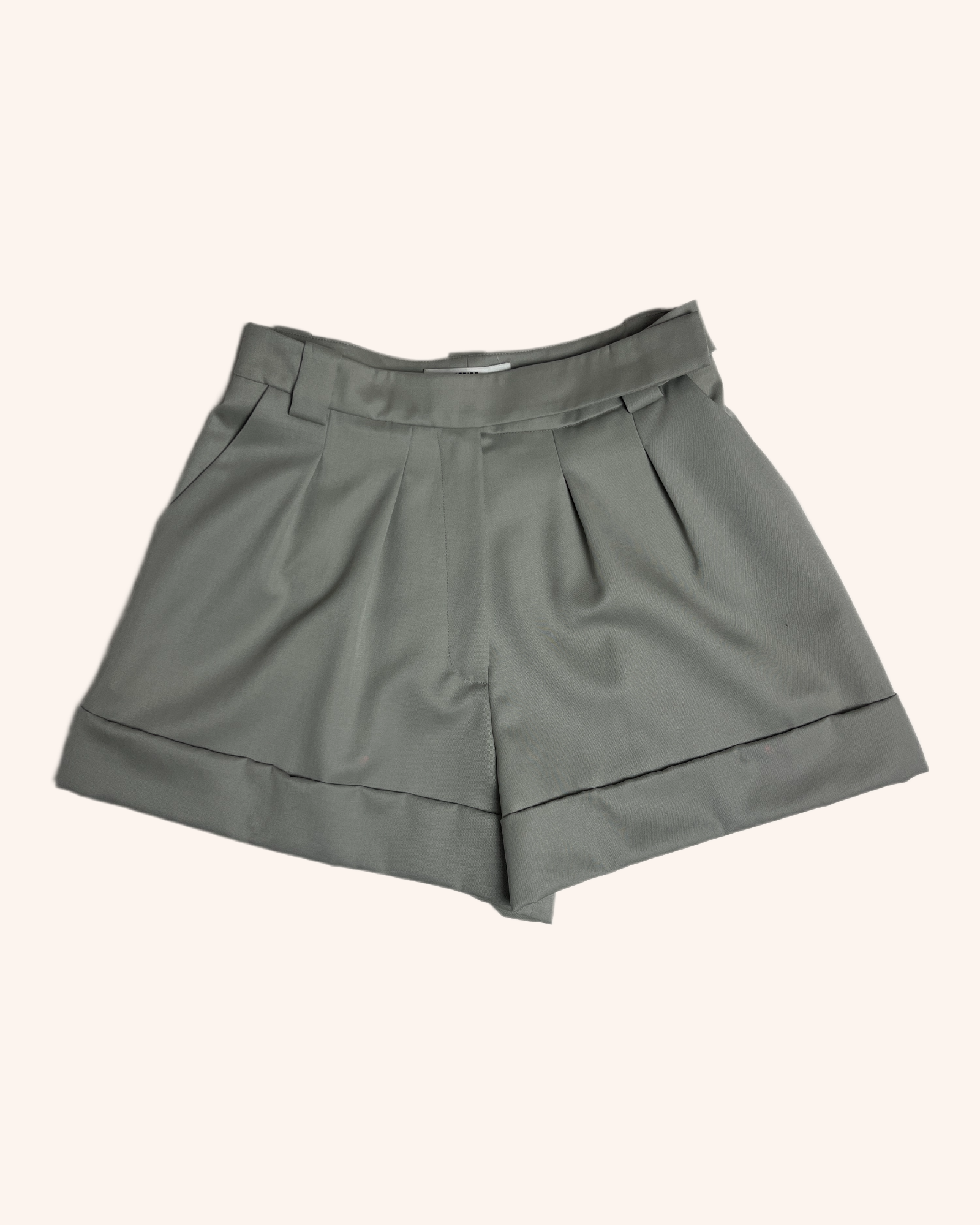 Attire - Wool Pleat Shorts