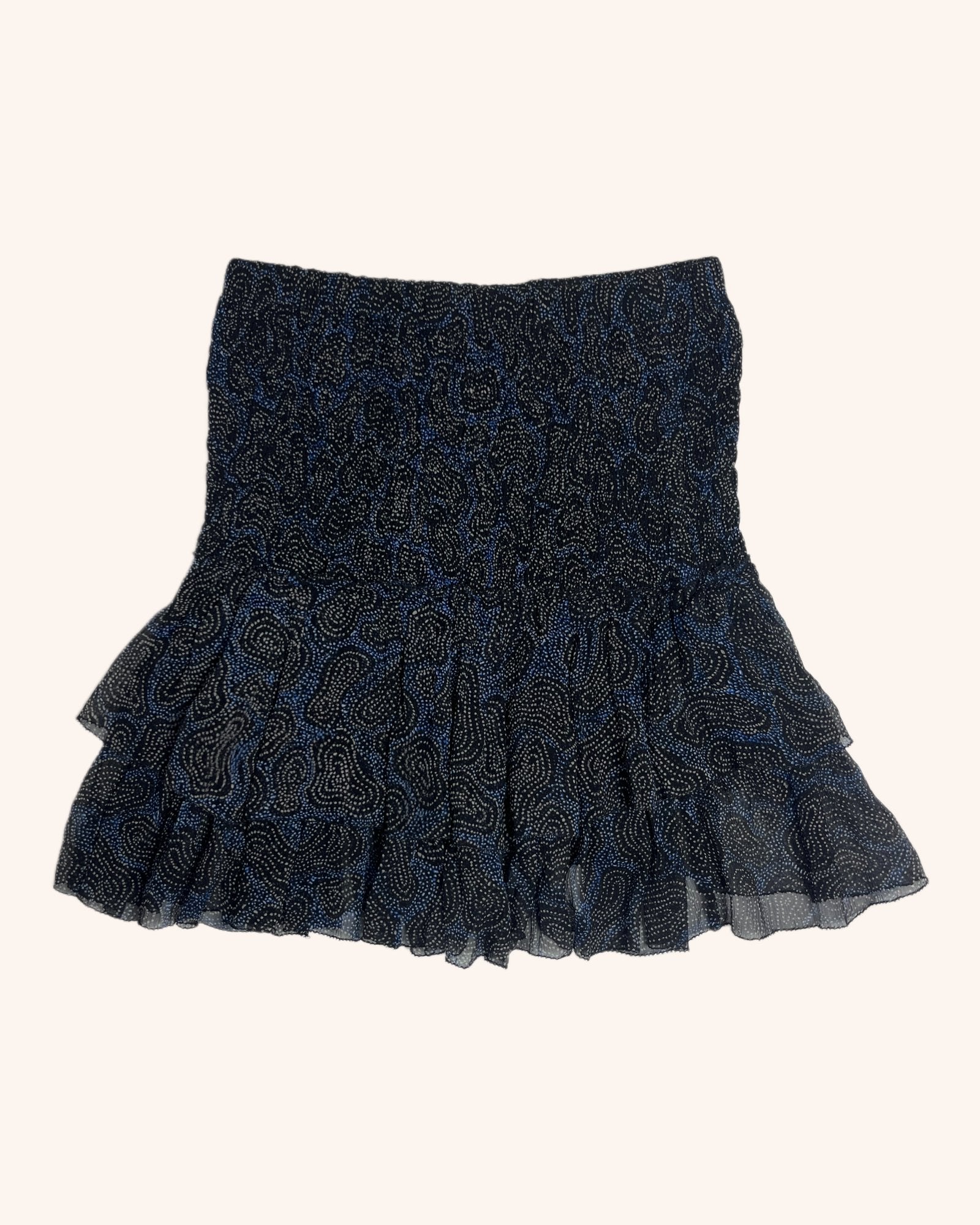 Isabel Marant Etoile - Silk Ruffle Mini Skirt