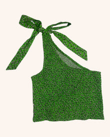 Damson Madder - Shirred Floral One Shoulder Top