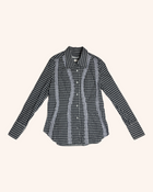 Wynn Hamlyn - Gingham Lace Detail Shirt