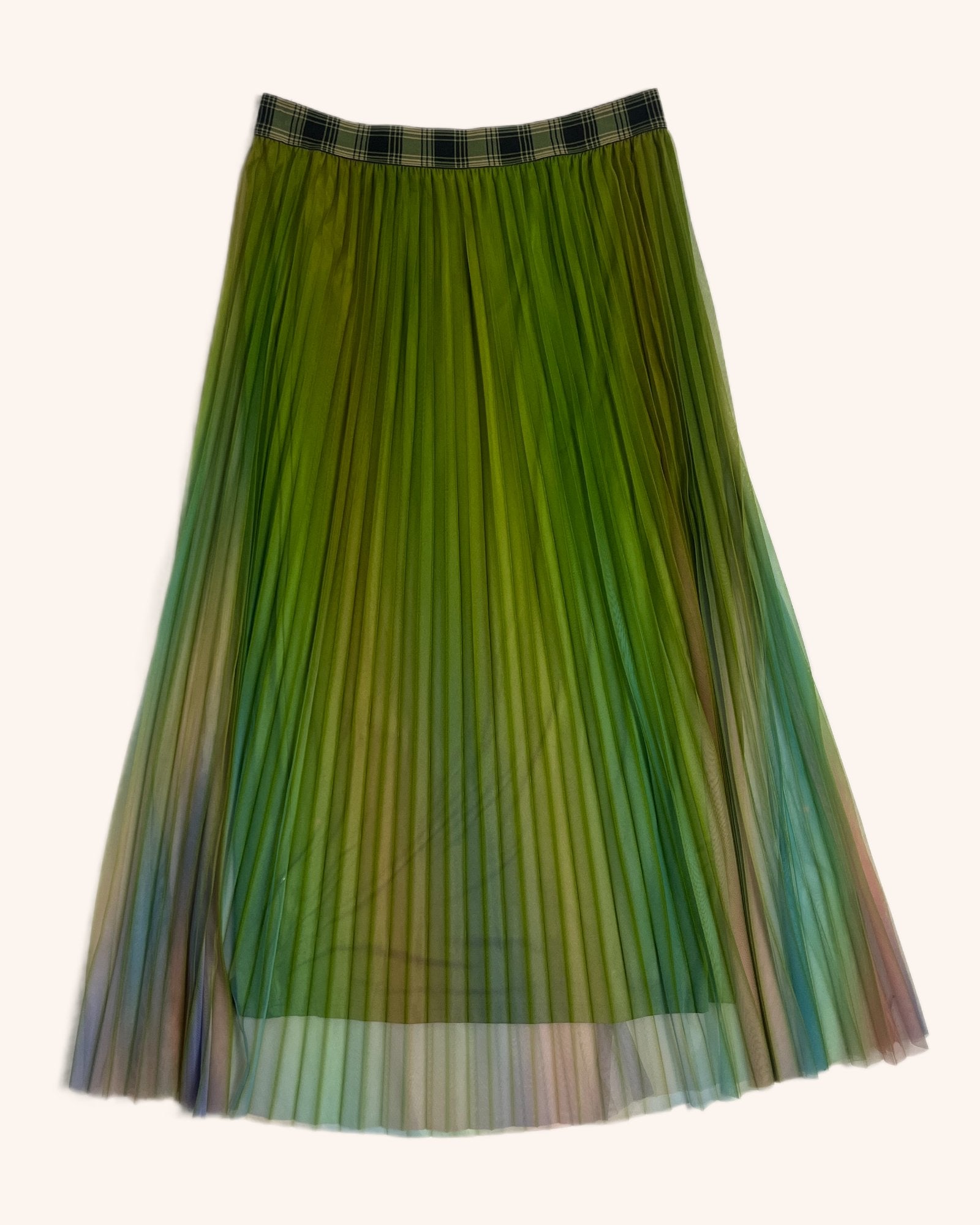 Coster NEW! - Pleat Iridescent Skirt