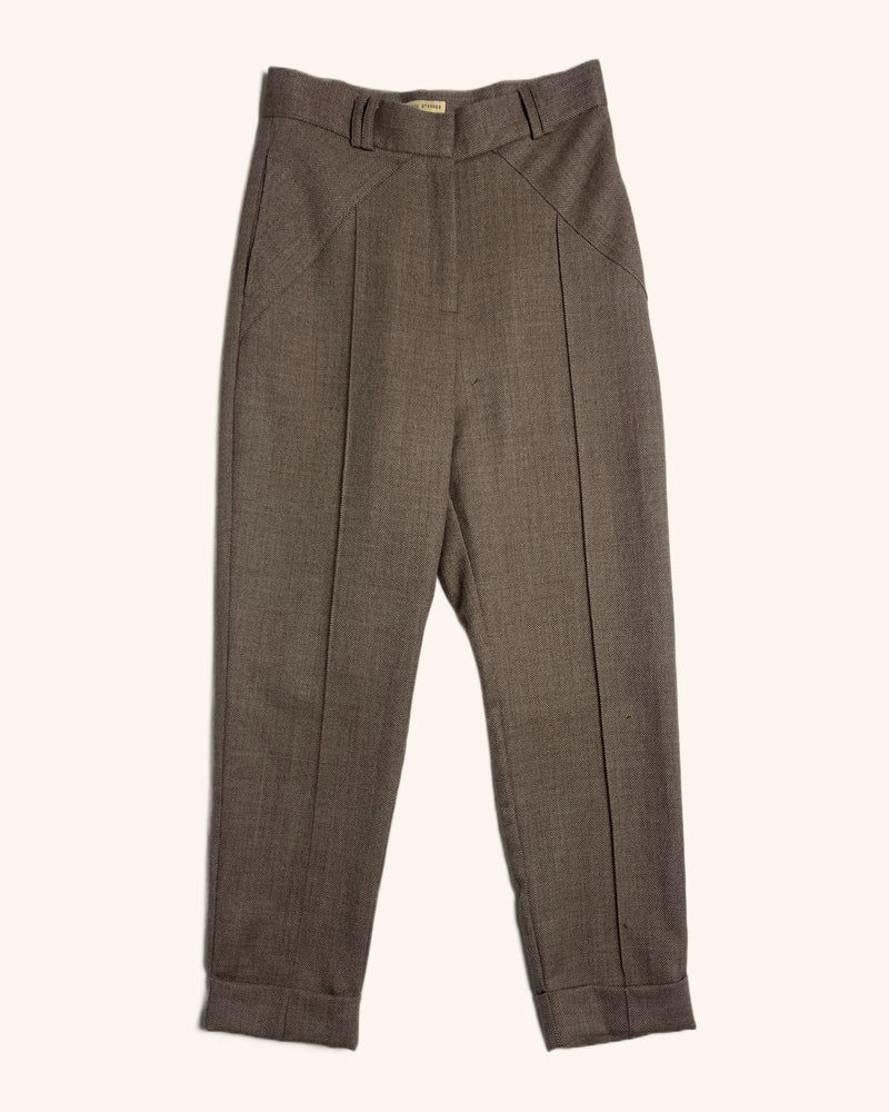 Ingrid Starnes - Wool Tapered Trousers