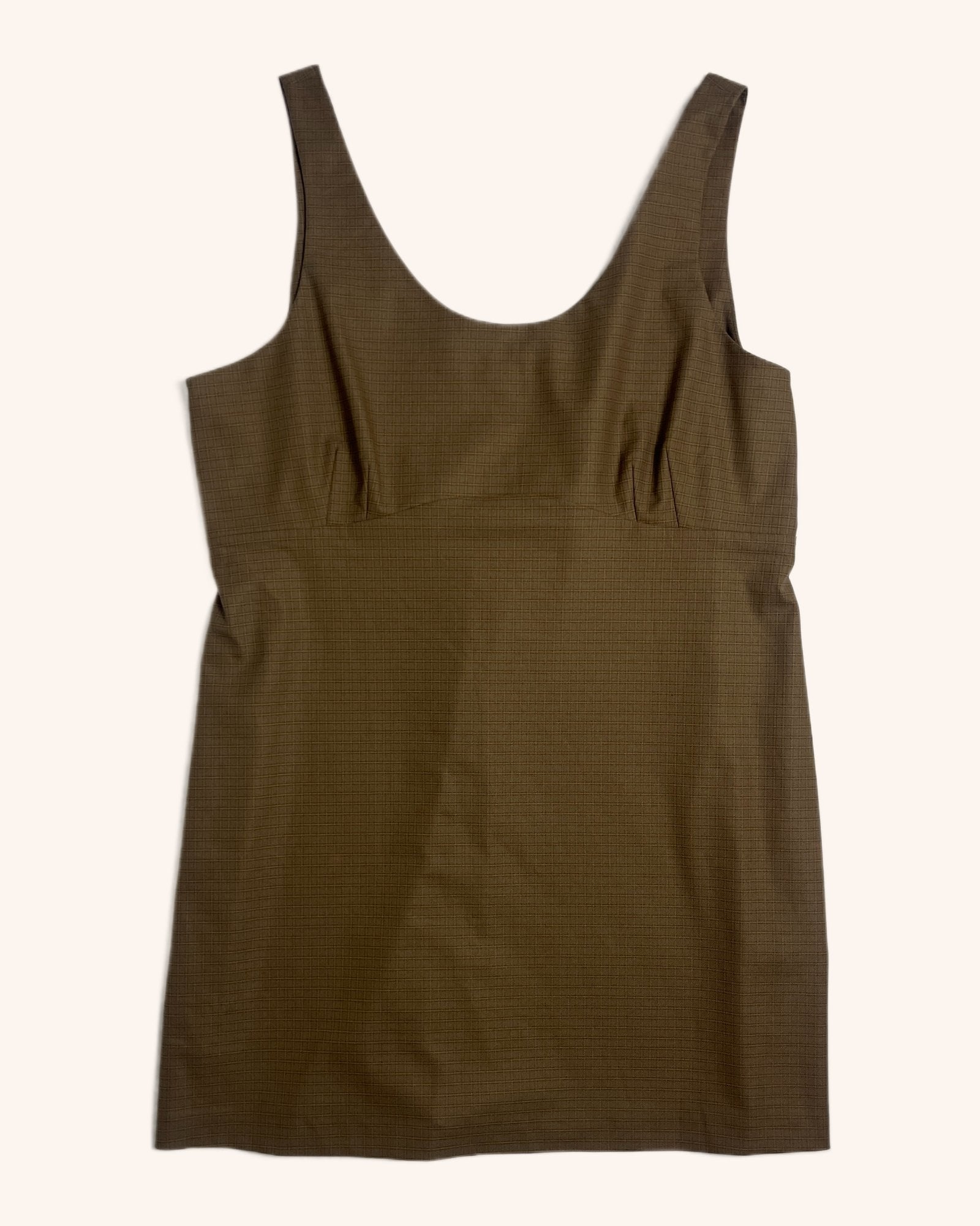 Ruby - Check Pattern Mini Dress