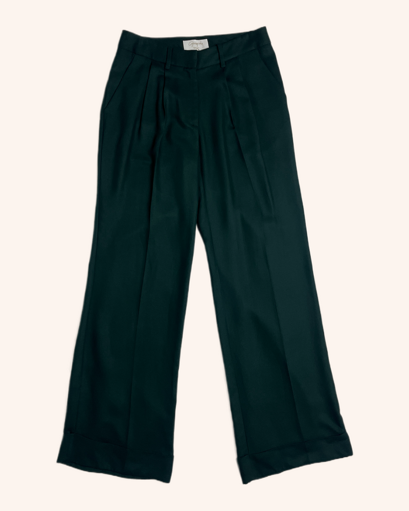 Gregory - Wide Leg Tailored Trousers