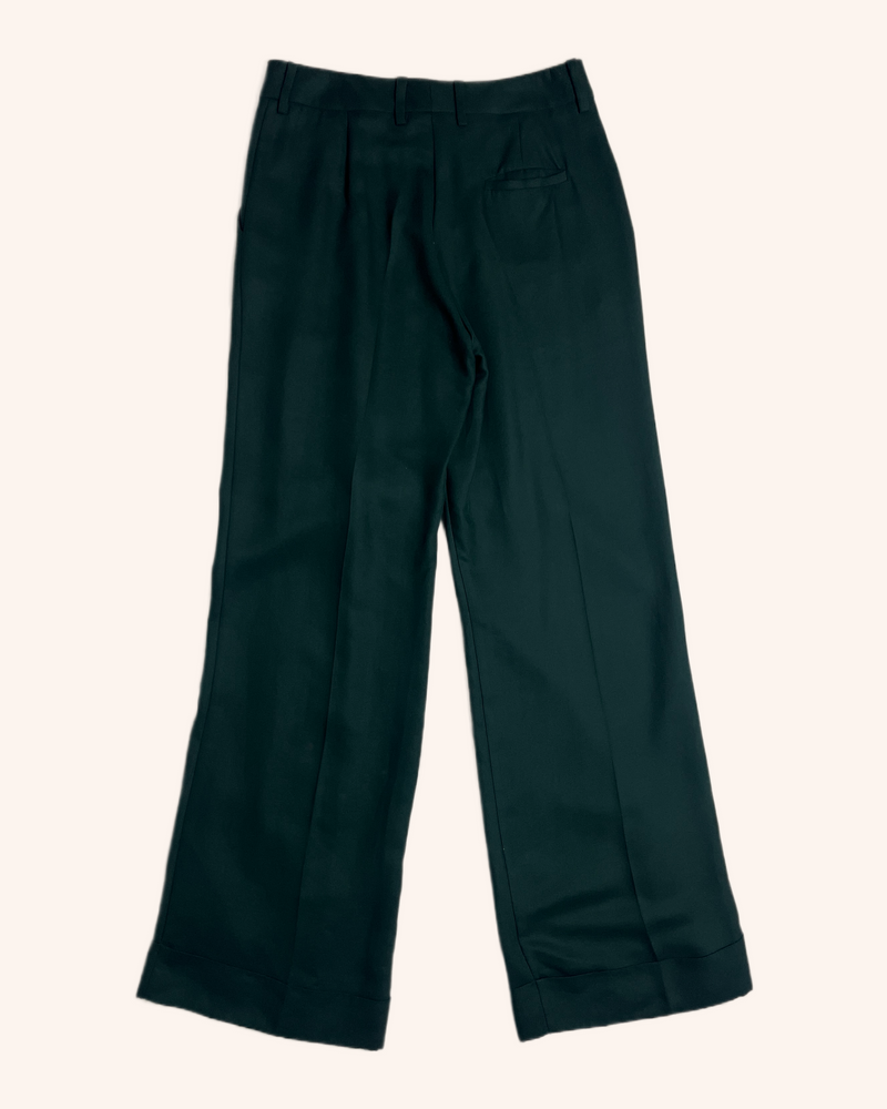 Gregory - Wide Leg Tailored Trousers