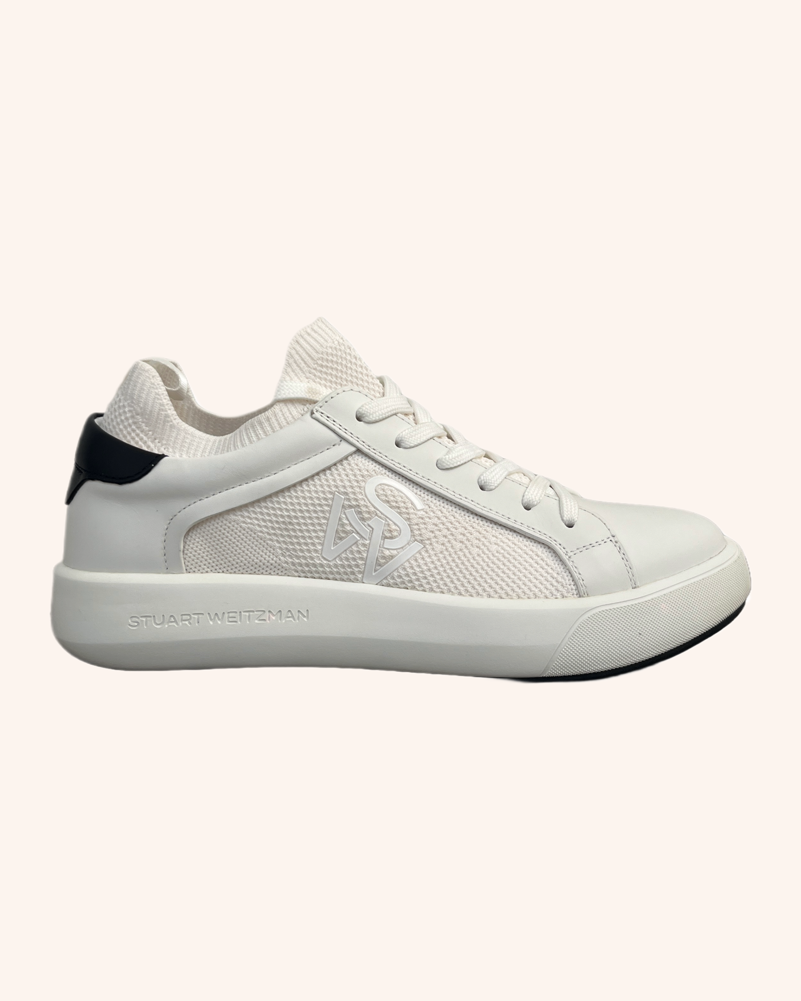 Stuart Weitzman - Mixed Fabric Sneakers