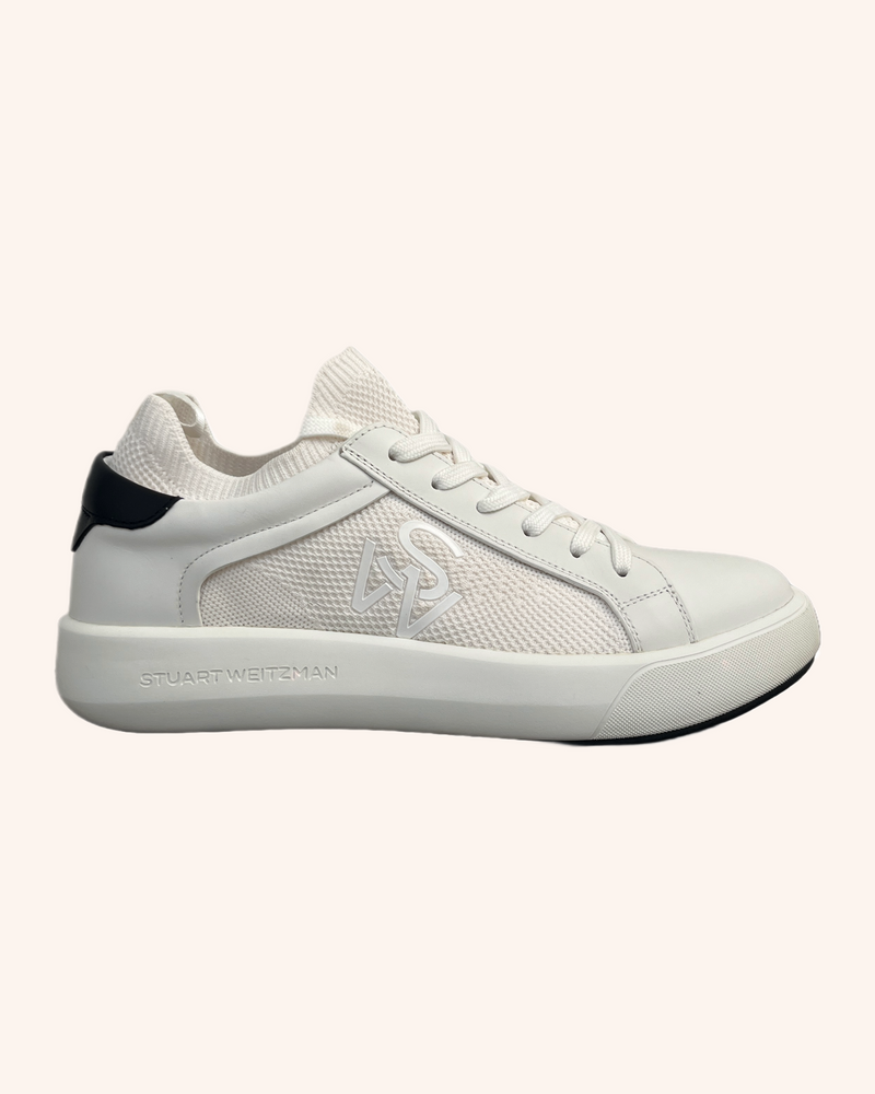 Stuart Weitzman - Mixed Fabric Sneakers