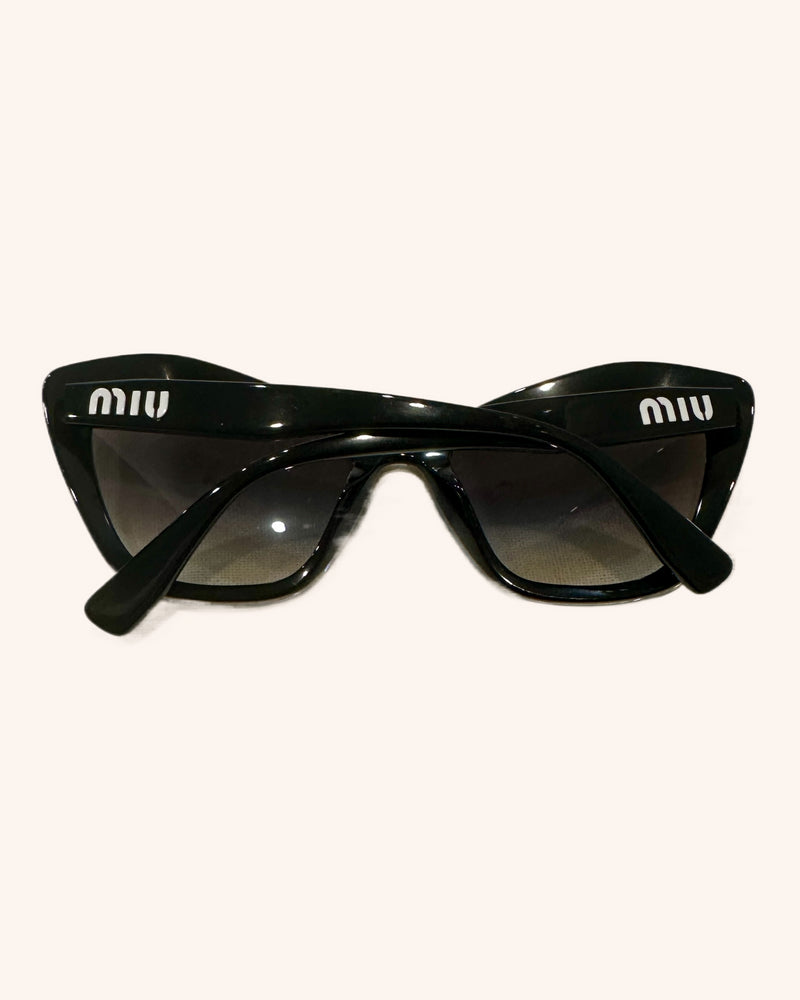 Miu Miu (No Authentication) - Star Frame Sunglasses