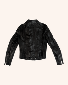 Diesel - Leather Zip Up Jacket