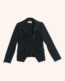 Gregory - Asymmetric Button Blazer