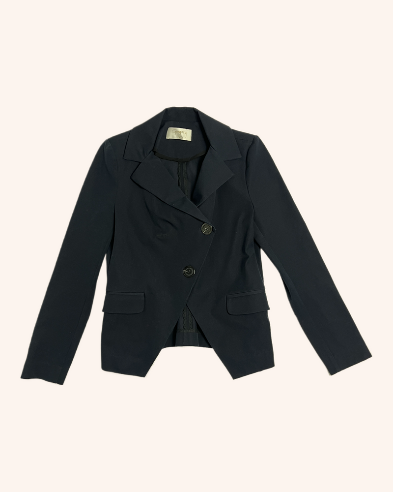 Gregory - Asymmetric Button Blazer
