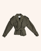 Camilla And Marc - Striped Tie Up Jacket