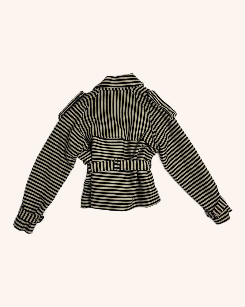 Camilla And Marc - Striped Tie Up Jacket