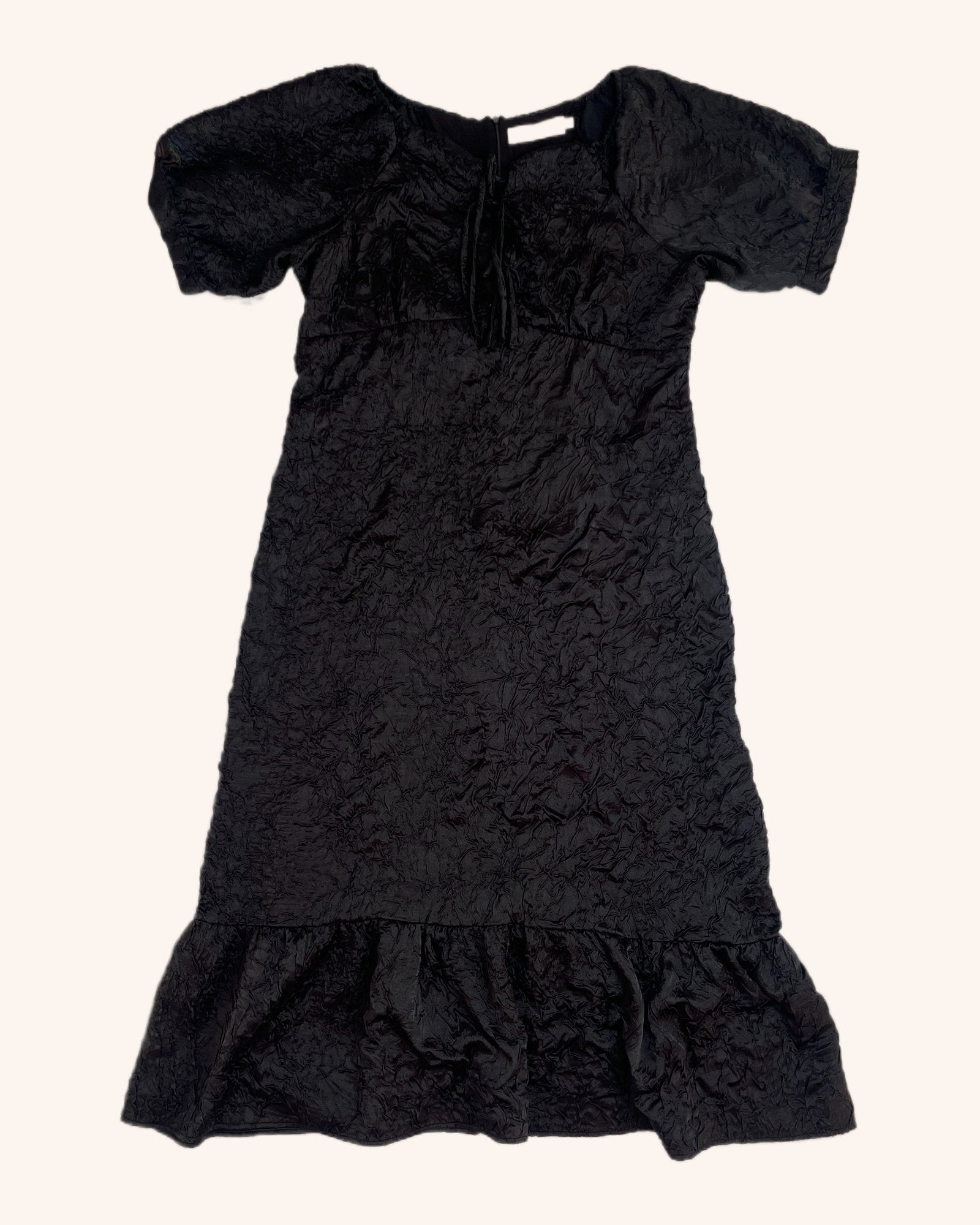 Lisa Says Gah - Crinkle Fabric Dress