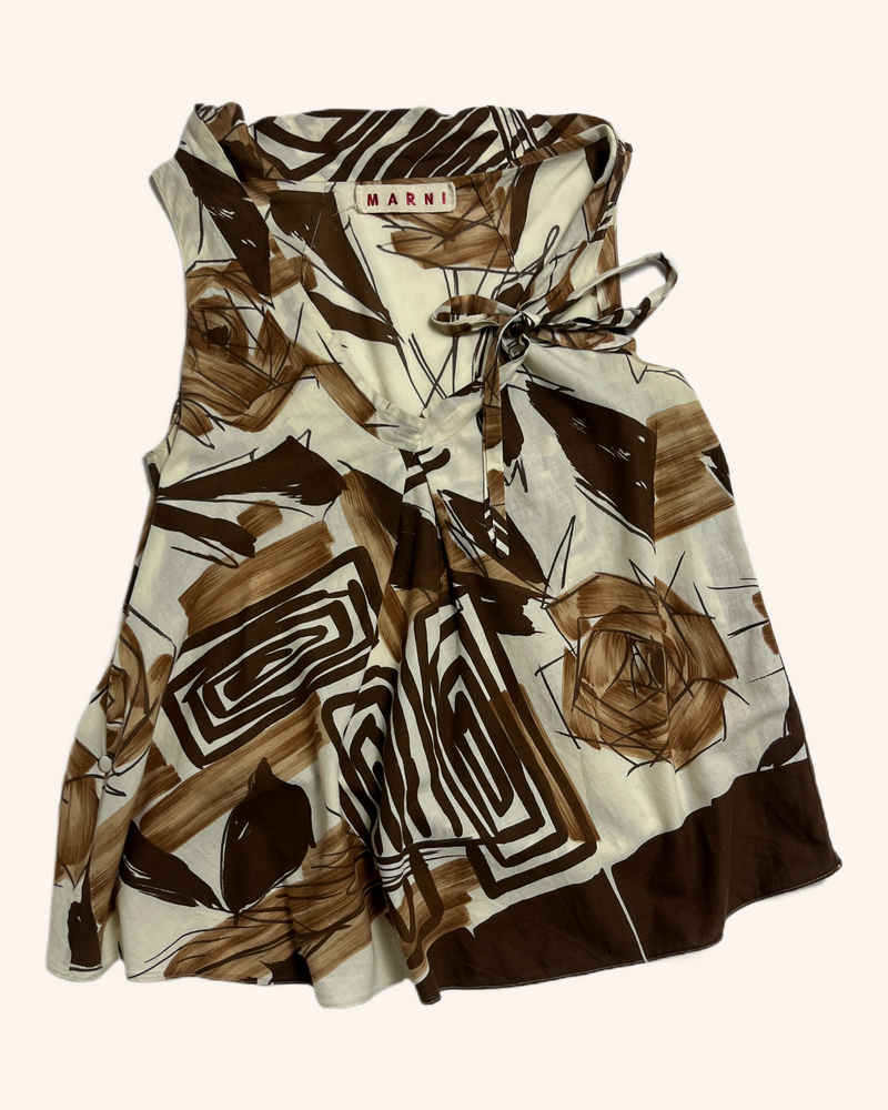 Marni - Abstract Pattern Top