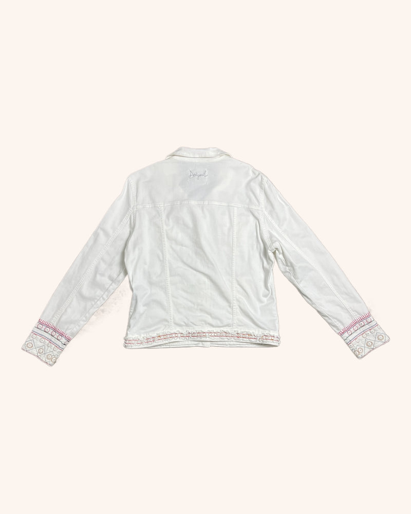 Desigual - Embroidered Denim Jacket
